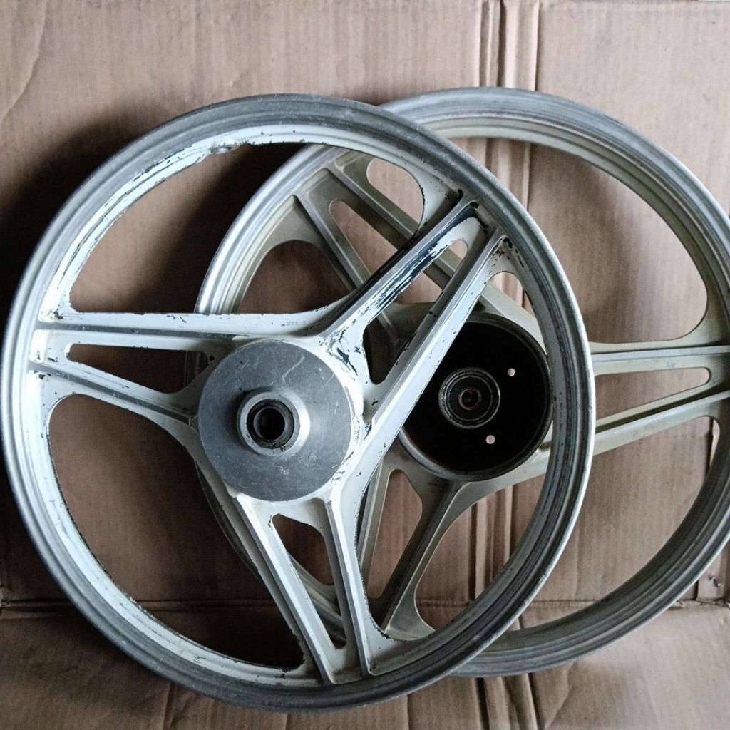 VELG DEPAN BELAKANG JIALING 100 SeconD OriginaL PELG FRONT REAR JIALING100