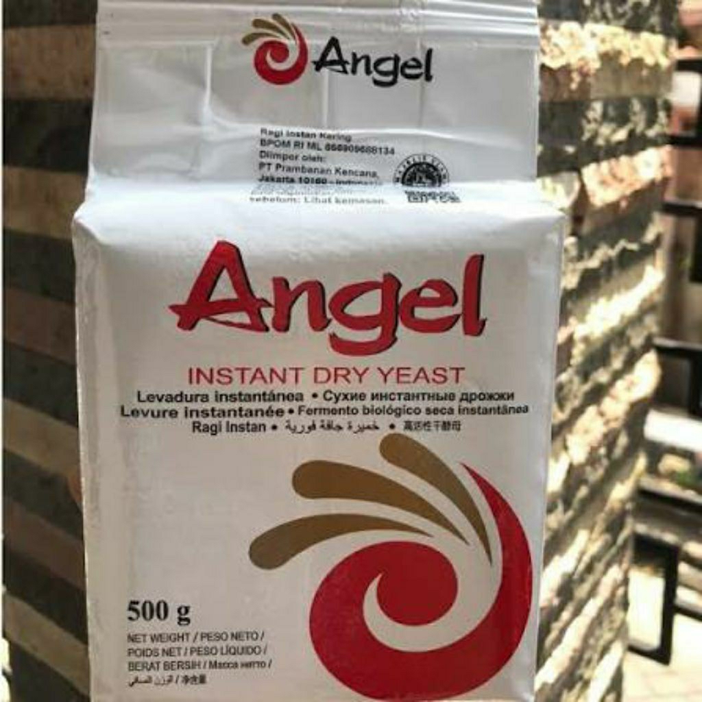 Ragi Instan Angel 500g - Fermentasi Cepat, Ekonomis, Tekstur Roti Lebih Baik