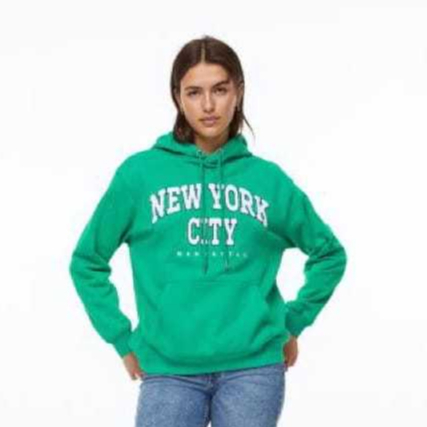 Hoodie HnM NEWYORK CITY Manhatan Sweater Hoodie HnM Pria Wanita Bahan Tebal