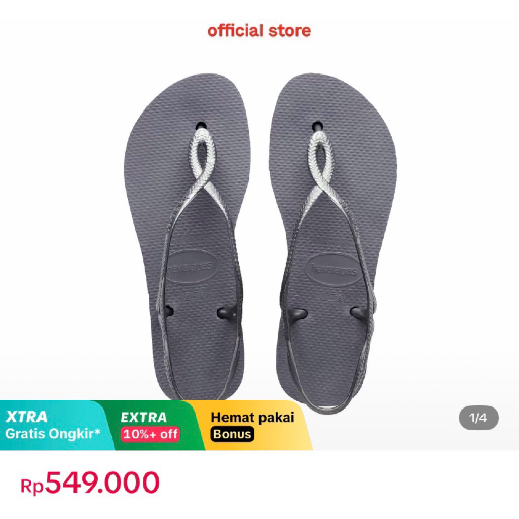 [PRELOVED] sandal havaianas