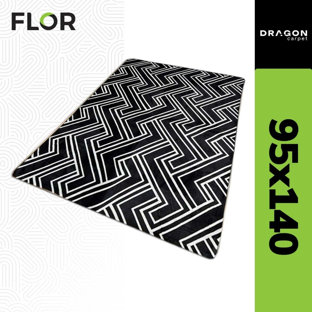 Flor.id -  Karpet 95X140 Dragon Prime - Karpet Busa Malaysia - Full Collections