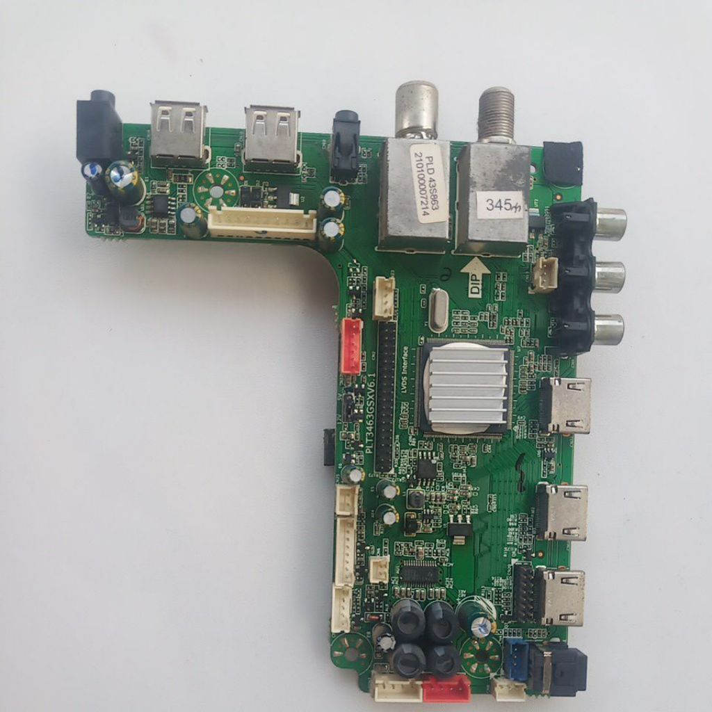 MB tv led polytron PLD 43S863 mainbord tv led polytron pld 43s863