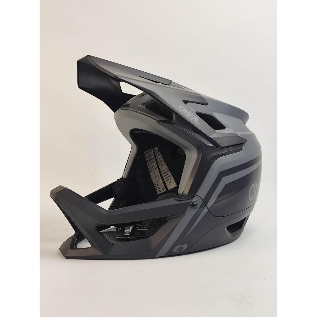 HELM ONEAL TRANSITION MTB DOWNHILL FULL FACE BLACK GREY ORIGINAL