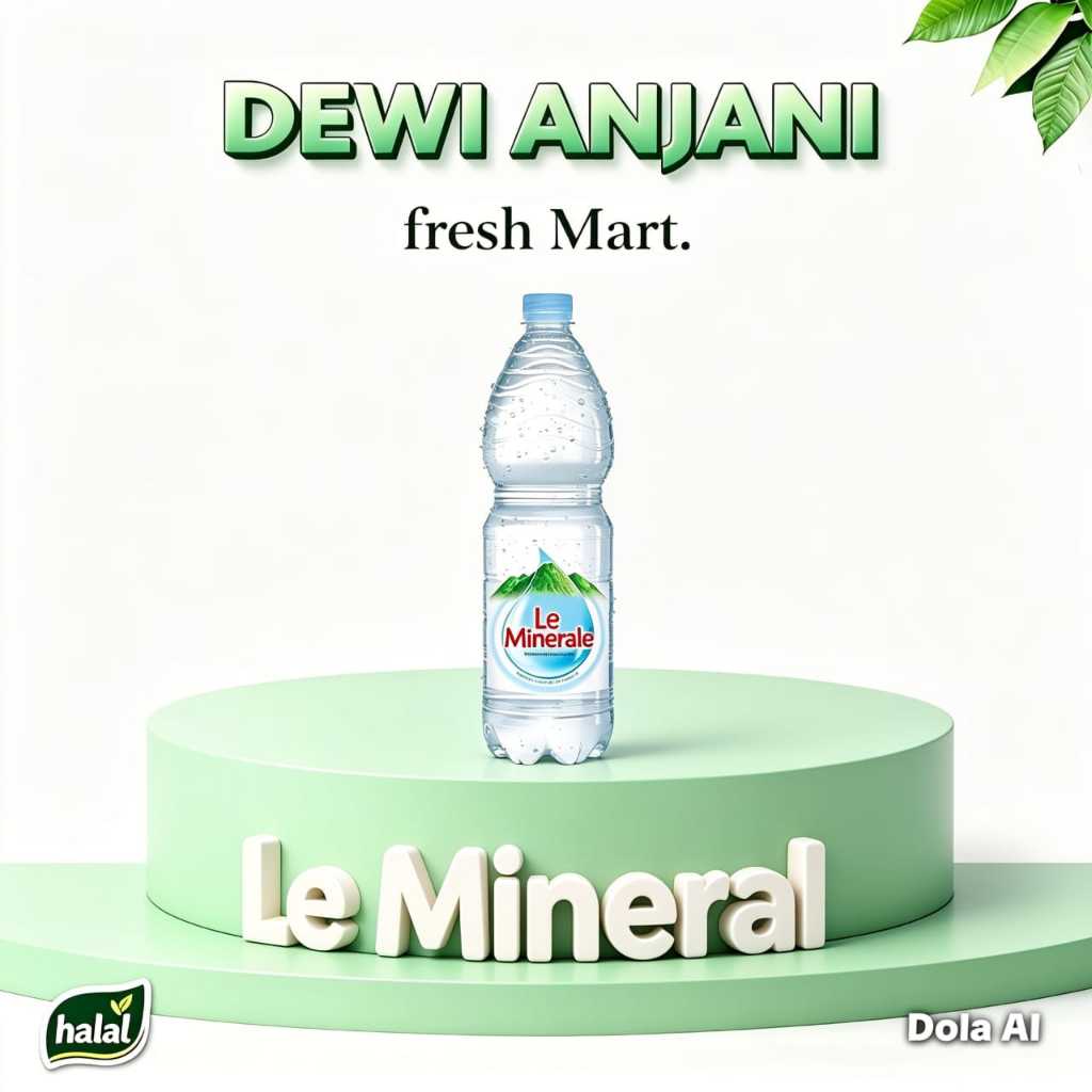 Le mineral 1500ml & 600 ml /  AIR MINERAL LE MINERALE