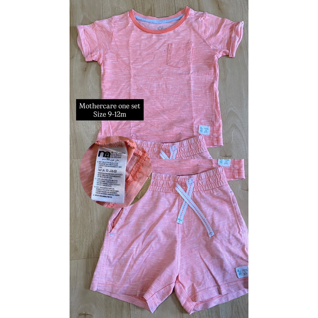 Preloved one set mothercare