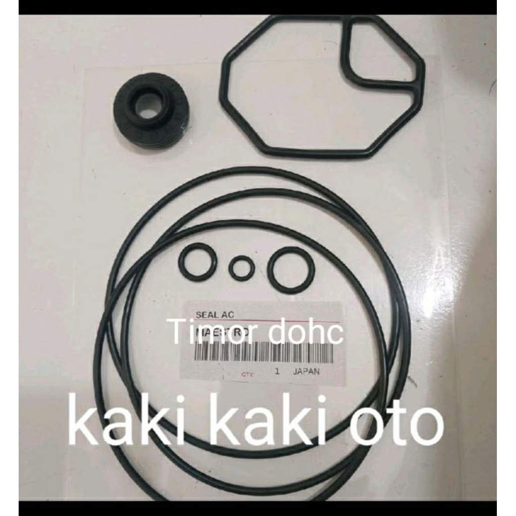 Shaft seal shaft lip seal kompresor AC seal compresor ac lengkap Timor dohc