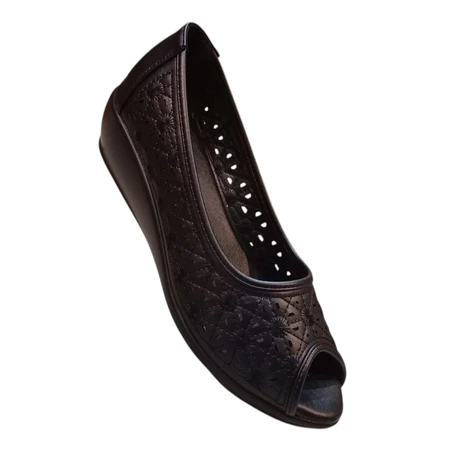 BETTINA BC 483 Sepatu Heels Casual Wanita Perempuan Kantor Ringan Empuk Motif Phylon Original
