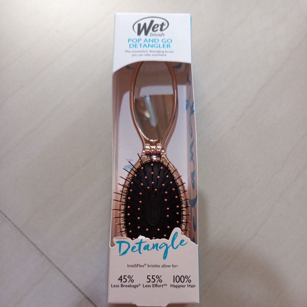 Wet brush pop and go detangler pink