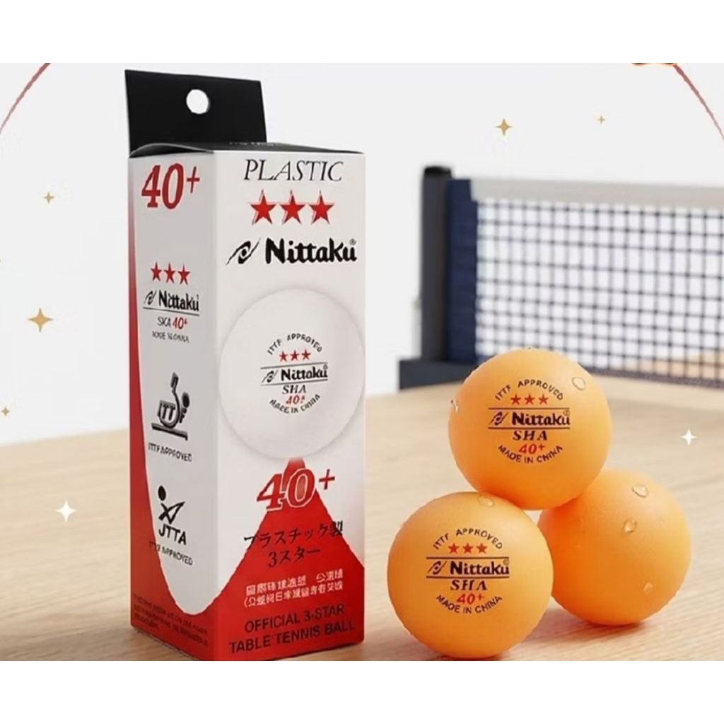 Bola Pingpong / Bola Tenis Meja NITTAKU
