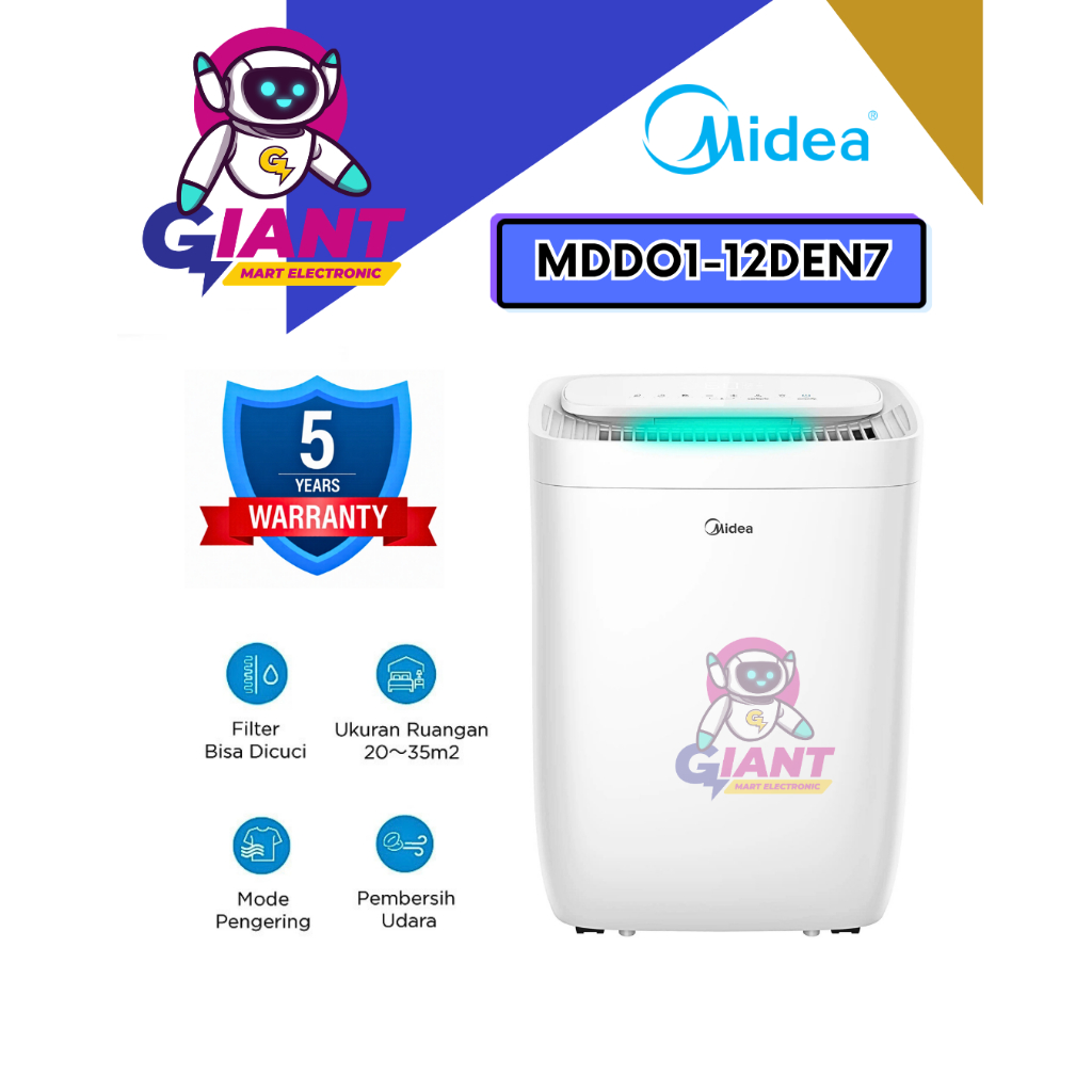 Midea MDDO1-12DEN7 Dehumidifier