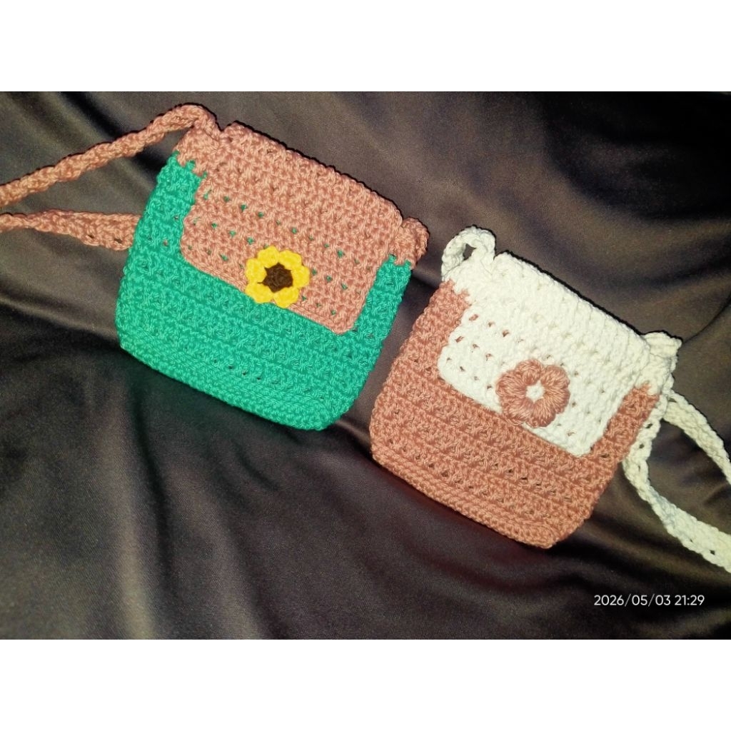 Tas Selempang Rajut Anak