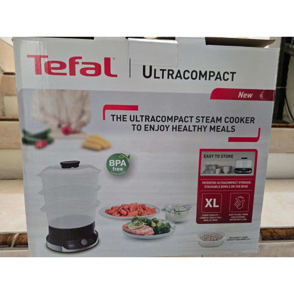 TEFAL Steamer Ultracompact / Kukusan Listrik