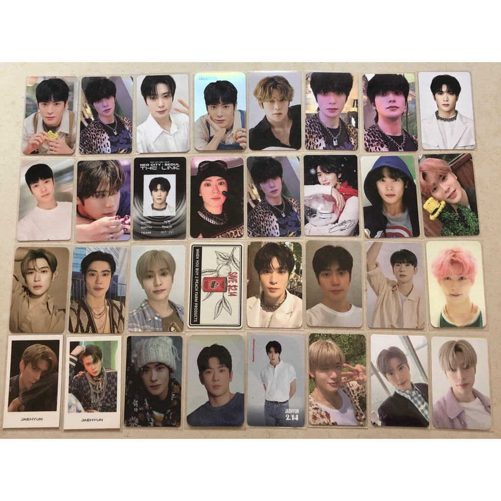 NCT JAEHYUN NCT127 OFFICIAL PHOTOCARD STICKER FAVORITE BEAT IT UP DIGIPACK QQ CHINA POB DREAMSCAPE M