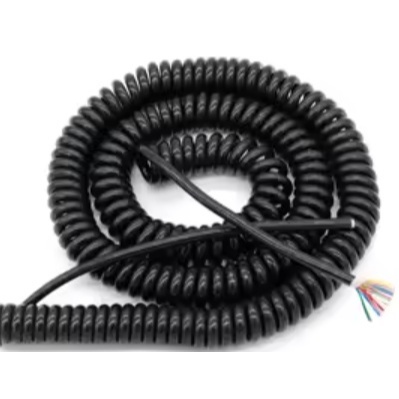 Kabel Spiral Hitam 3x2.5mm2 untuk Listrik dll