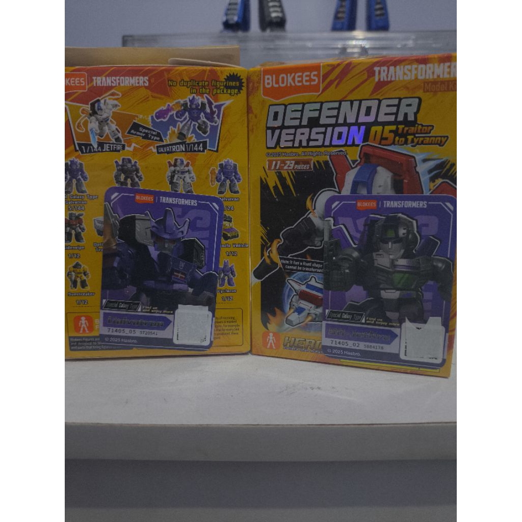 Secret Jetfire + Galvatron Blokees Defender 05