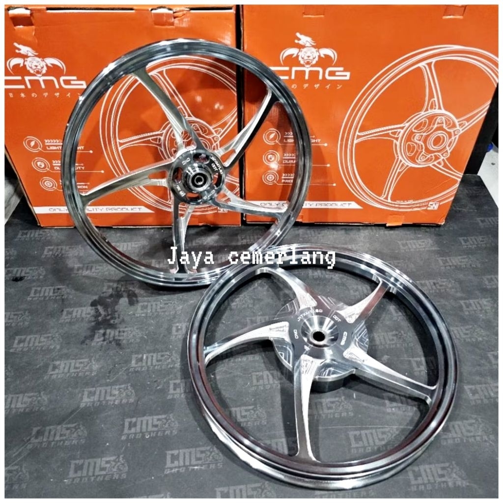 VELG RACING CMG KZR ORIGINAL  RING 17 PALANG 5 MIO SPORTY MIO OLD