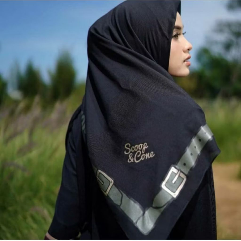 Hijab Monel Glitter Belt Series