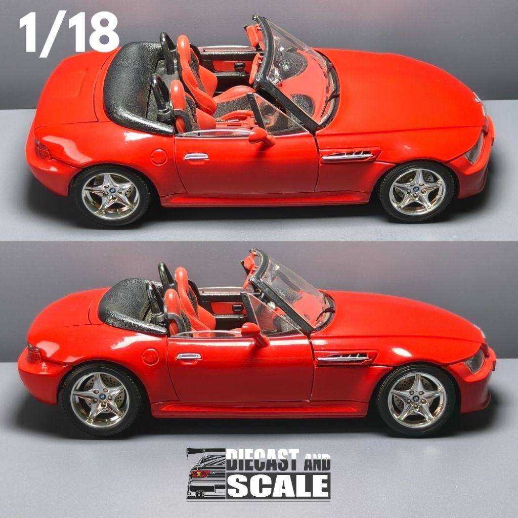 Diecast Mobil BMW Z3 Roadster 1998 Bburago / Loose Item