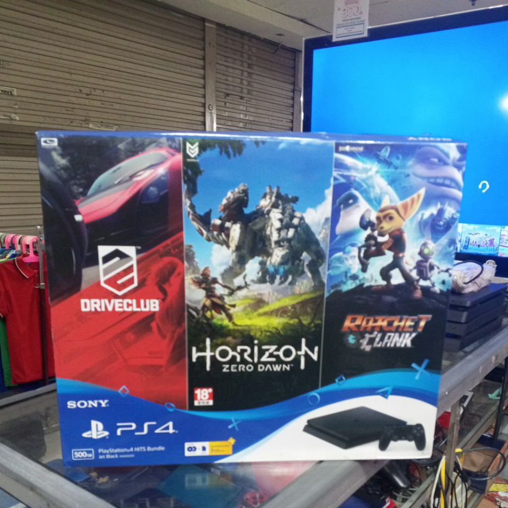 DUS LUAR sony PS4 SLIM 500Gb megapack