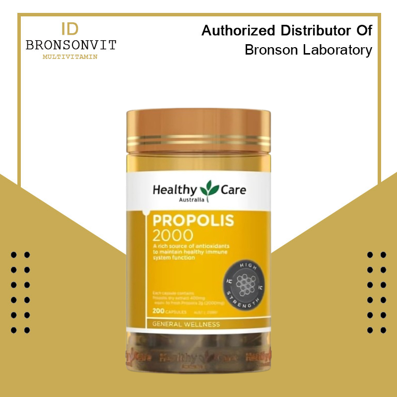 Healthy Care Propolis 2000 mg 200 capsules