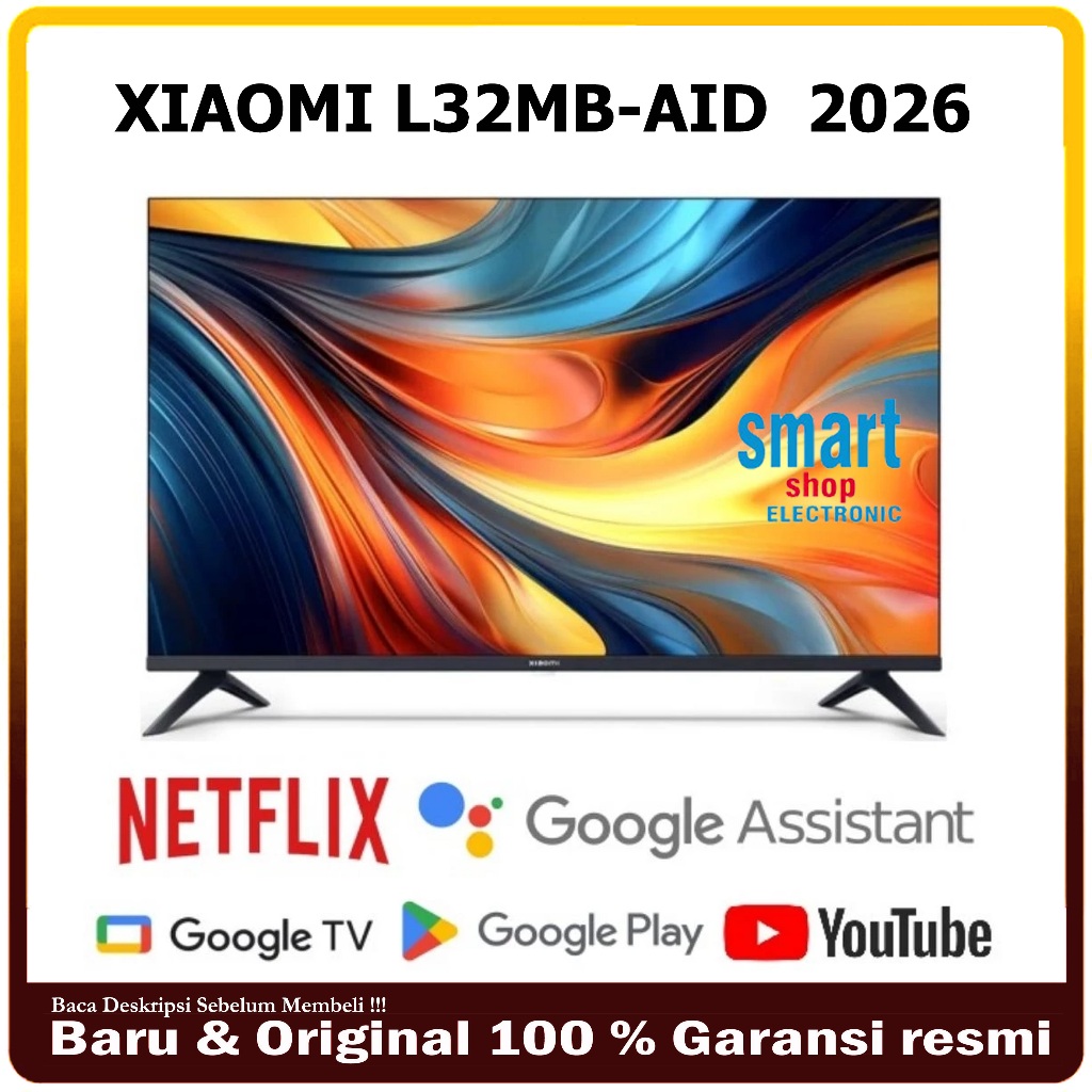 XIAOMI L32MB-AID LED TV 32 INCH / LED TV XIAOMI L32MB-AID ORIGINAL 2026