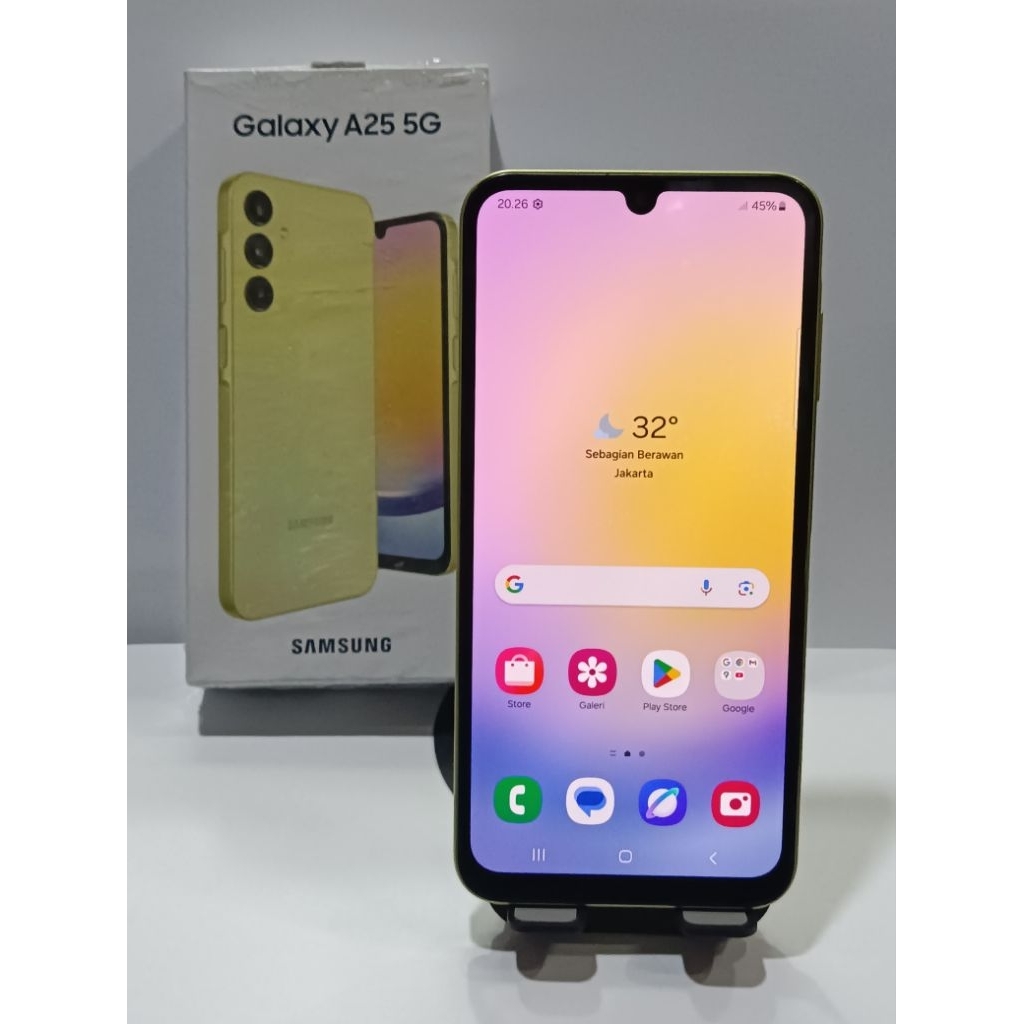 SAMSUNG GALAXY A25 5G - A256 8/128GB YELLOW SECOND FULLSET ORIGINAL SEIN