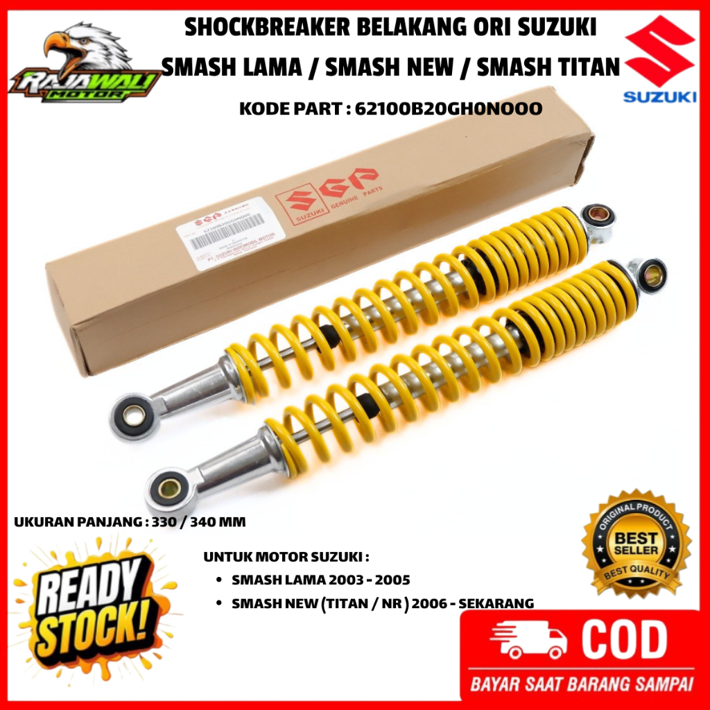 Shock Belakang Suzuki Smash Titan Ori / Shock Belakang Motor Suzuki Smash Lama 110