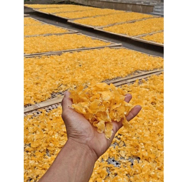 Emping Jagung Mentah 1kg - Rasa Jagung Asli, Tanpa Pengawet, Camilan Sehat