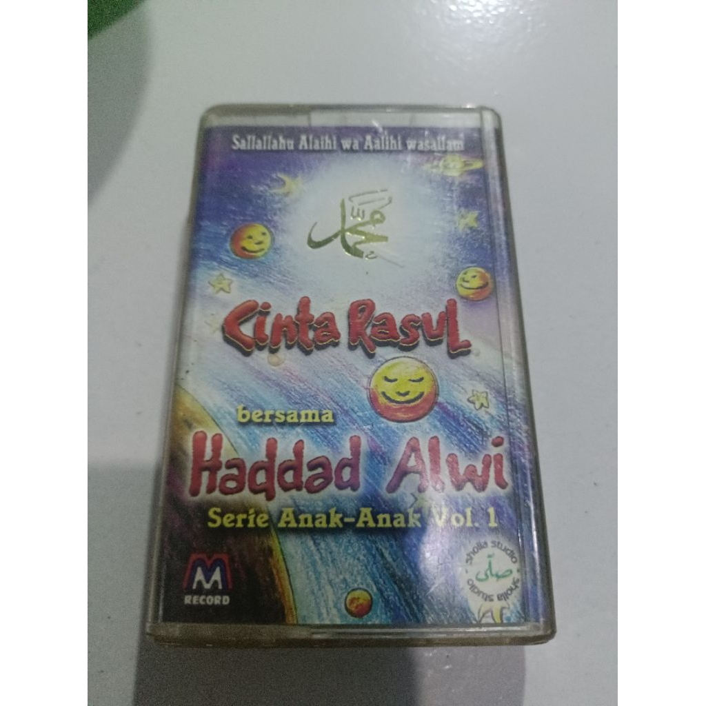 kaset pita CINTA ROSUL bersama HADDAD ALWI serie anak-anak vol.1