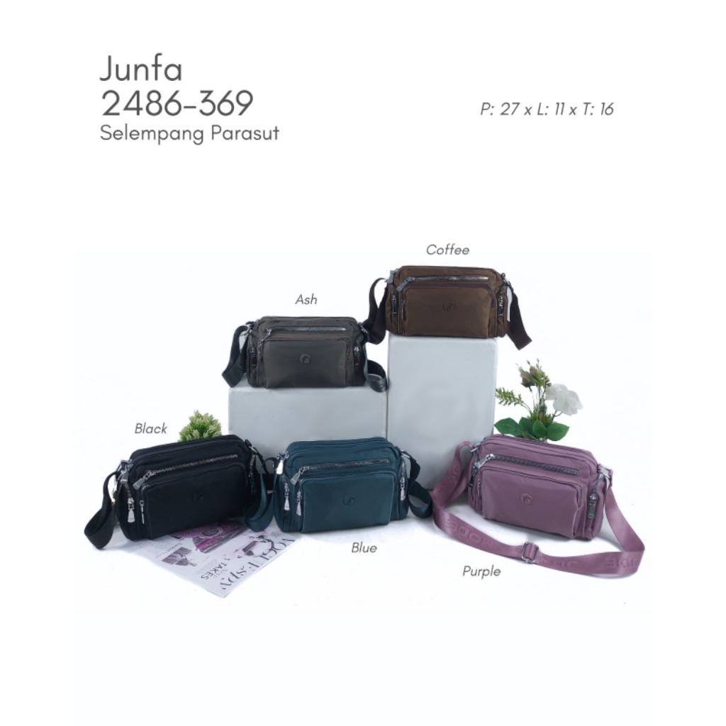 Junfa 2486 Tas Selempang Wanita Premium