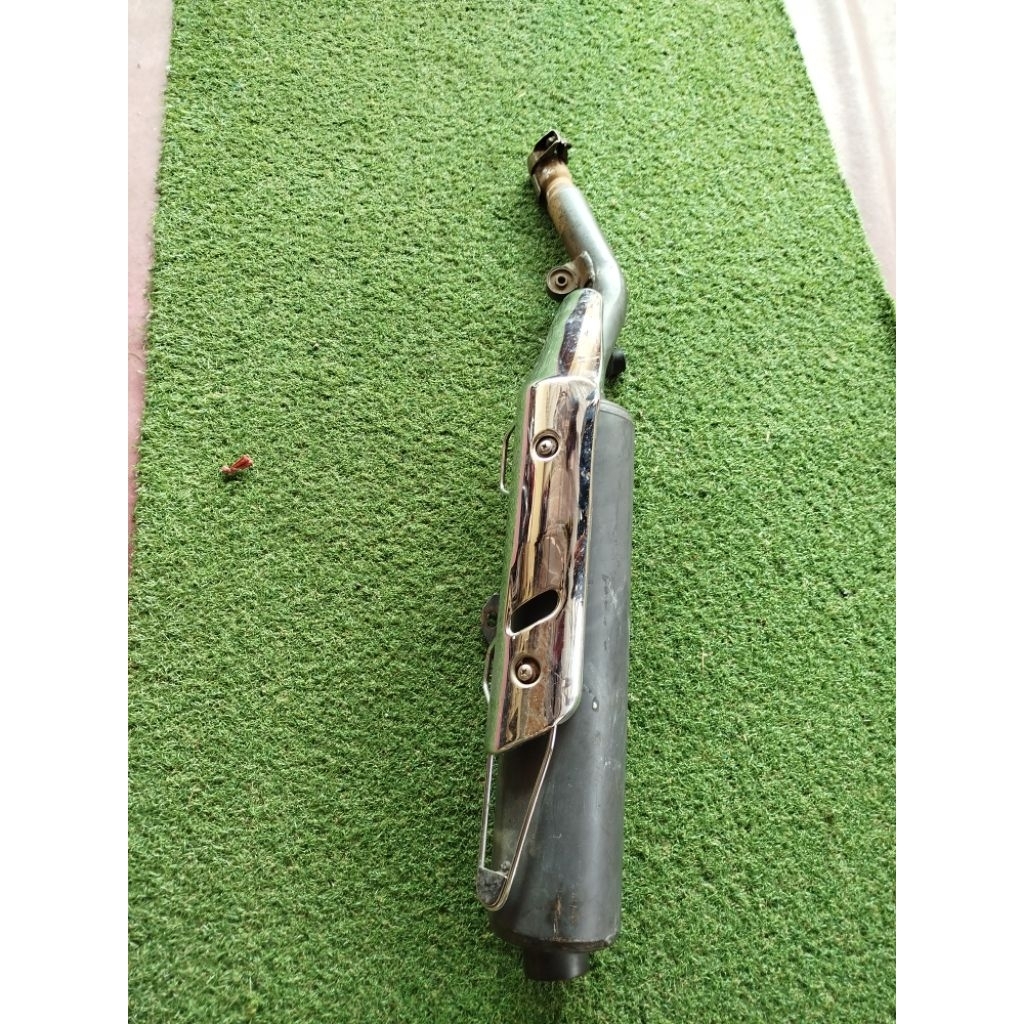 Slincer Knalpot Standar Yamaha Scorpio Z original copotan