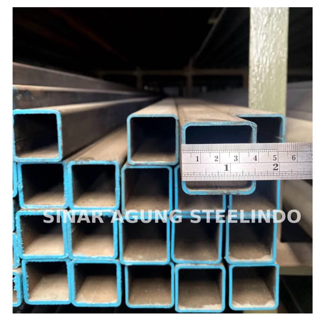 Holo 40x40 galvanis kotak full x 1,8mm / Hollow galvanis 4x4 full tebal 1,8mm