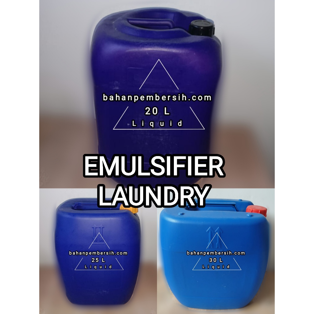 Emulsifier Laundry 20/25/30 Liter Forty One by Kleen-R Penghilang Noda Minyak Lemak Oli dll pada Pak