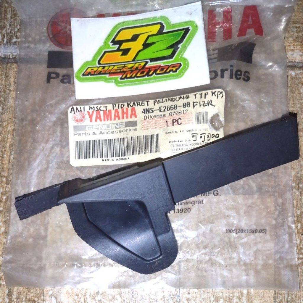 Karet tutup kipas damper air shroud 3 Force 1 F1 F1z Fiz F1zr Fizr original baru Yamaha Japan nos / 