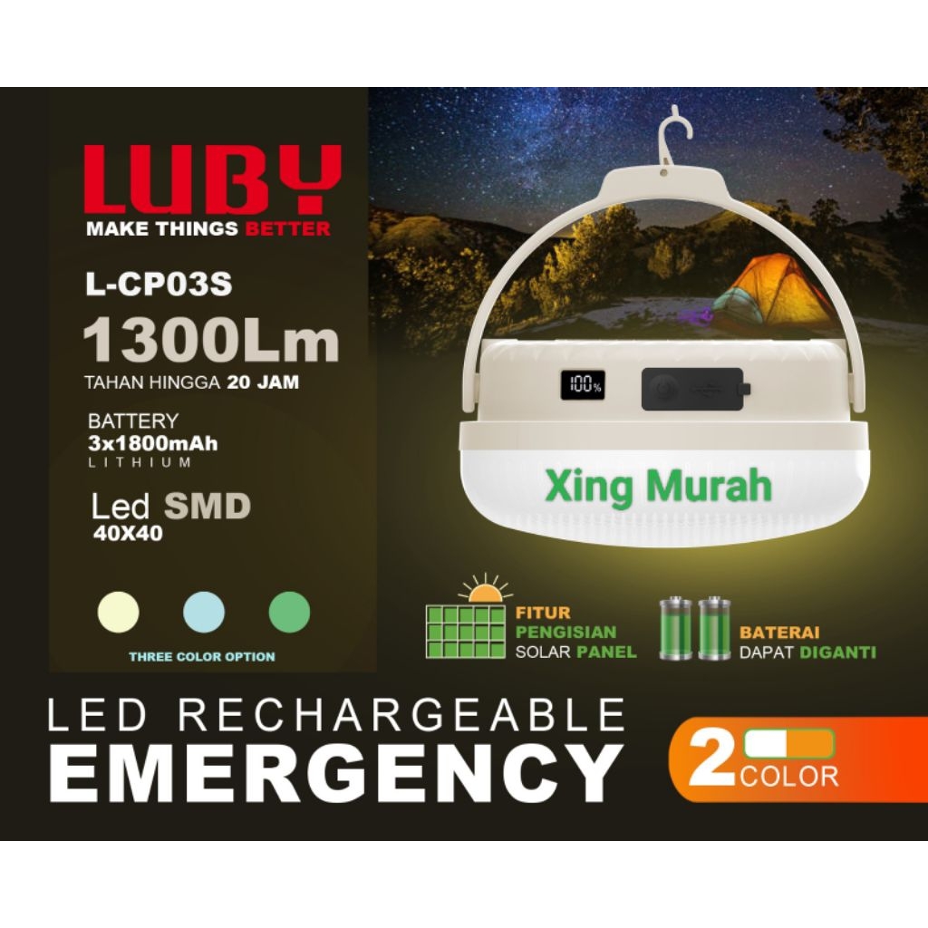 Lampu Emergency LUBY