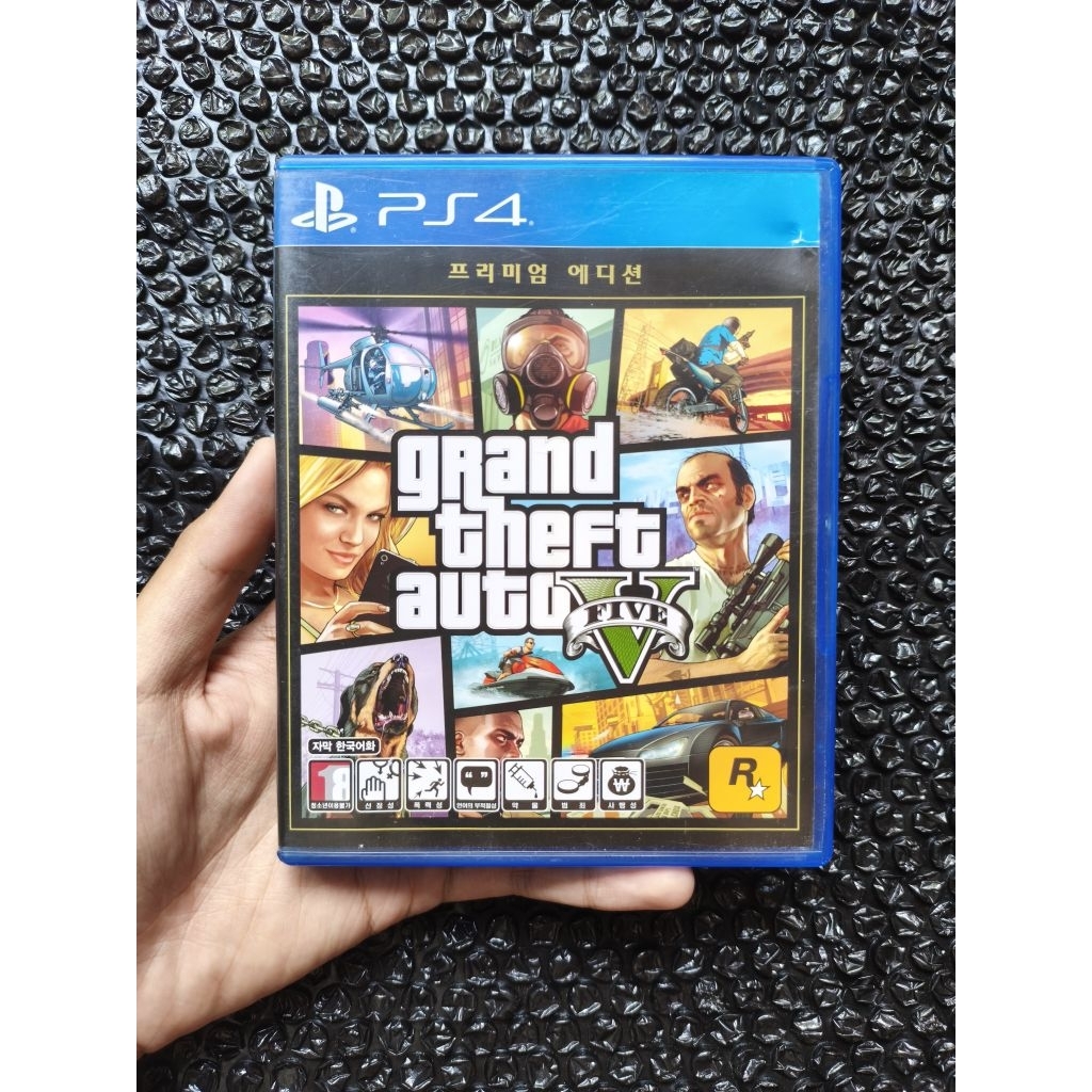 BD Kaset Ps4 GTA 5