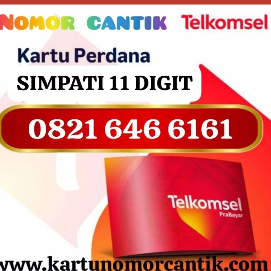 Nomor Cantik 11 Digit SIMPATI 6161