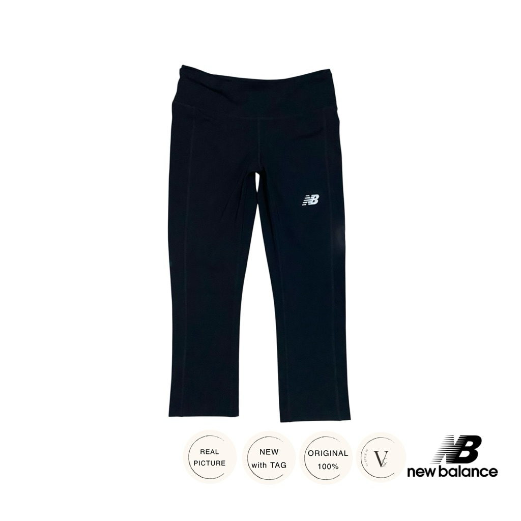New Balance Legging Pants Celana Panjang Olahraga Sport Wanita Hitam Olahraga Celana New Balance Ori