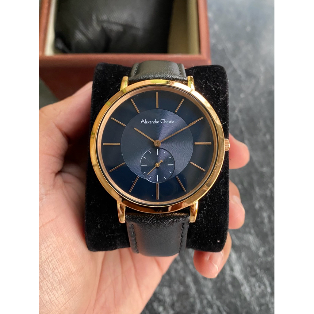 Jam Tangan Pria Alexandre Christie 8575MS Second