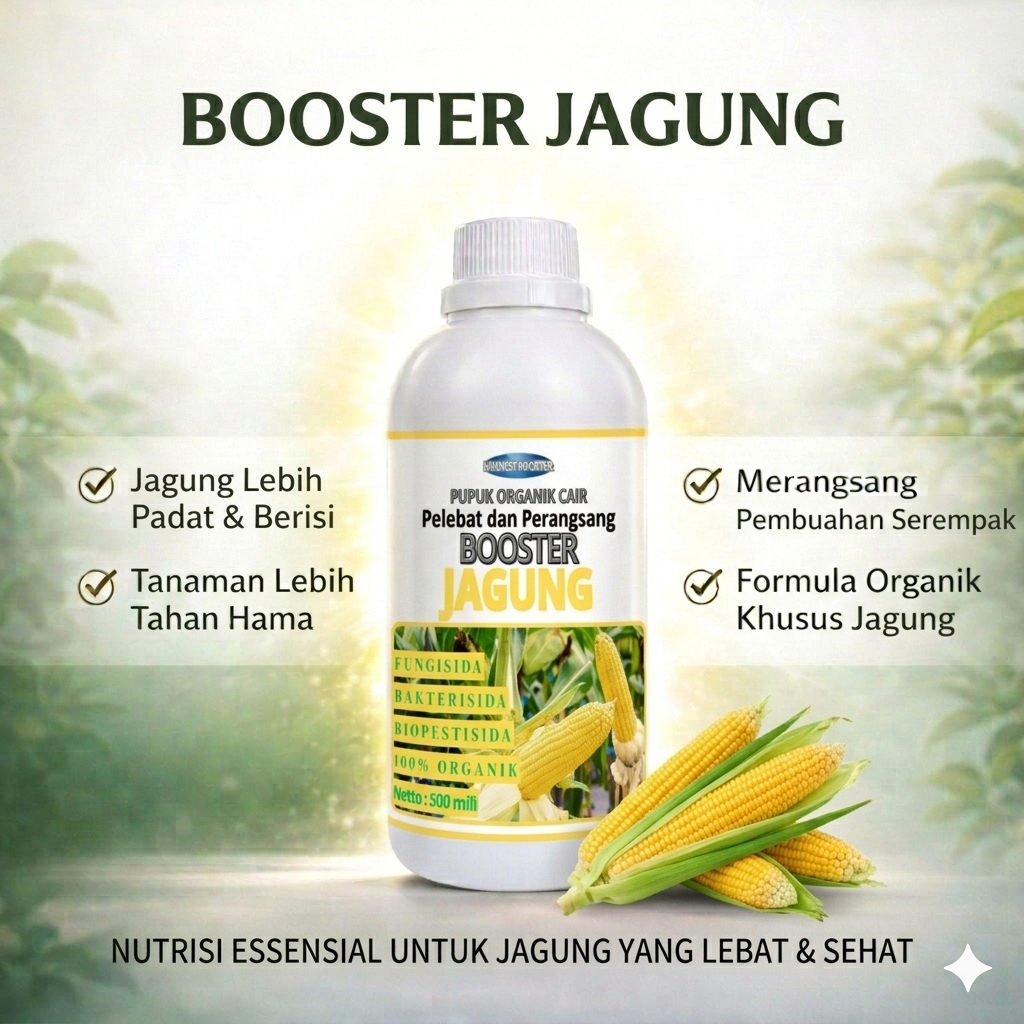 Pupuk pelebat buah jagung / Pupuk booster jagung / PUPUK / PUPUK cepat berbuah / Poc booster jagung 