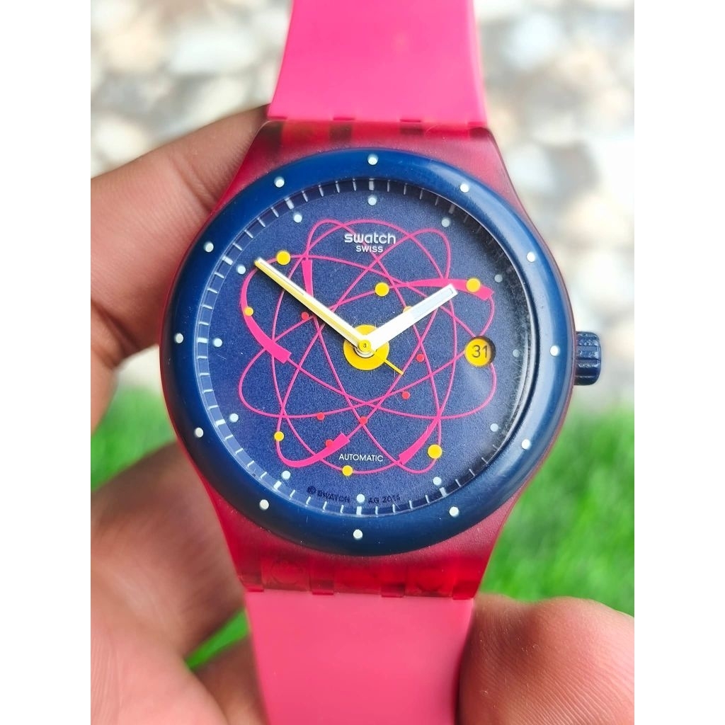 Jam Swatch Automatic Full Original