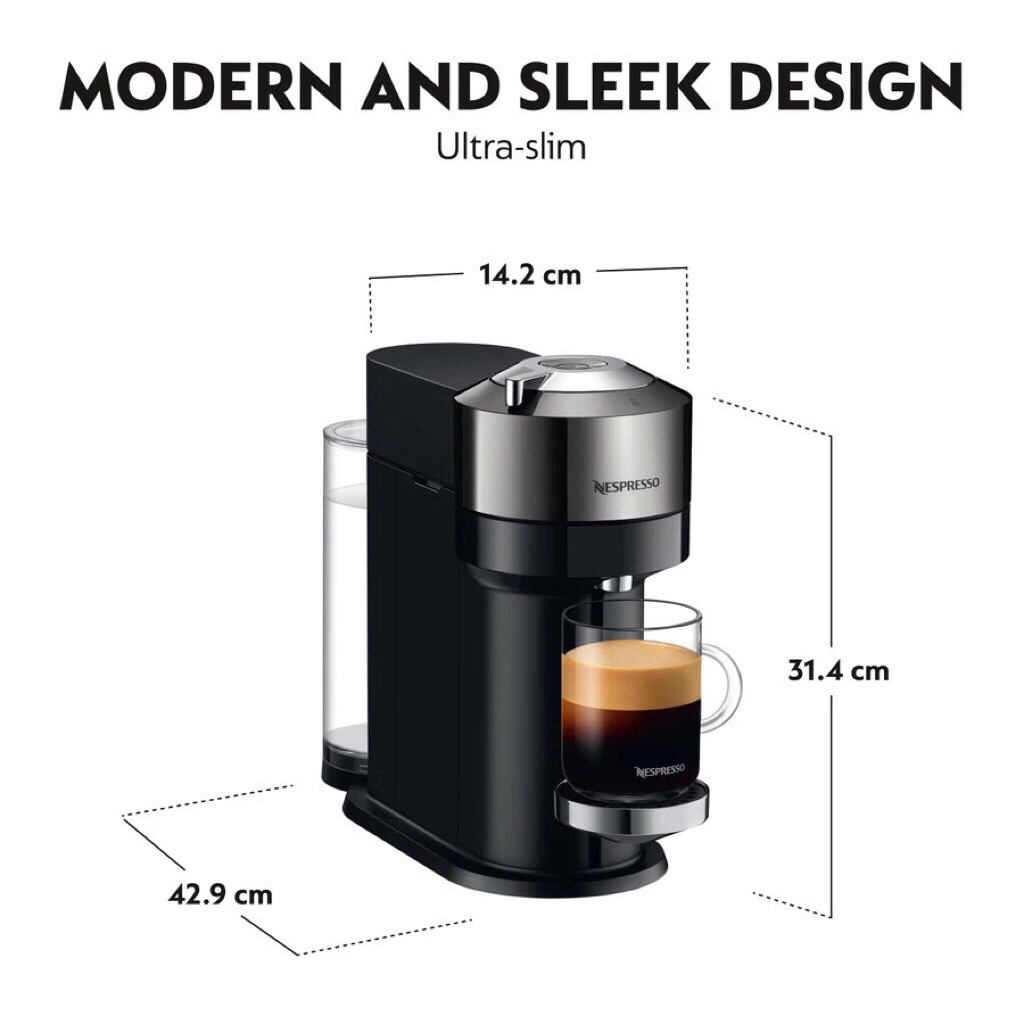 NESPRESSO VERTUO Next Coffee Capsules SECOND / BEKAS | Mesin Kopi Kapsul NESPRESSO Original SECOND (