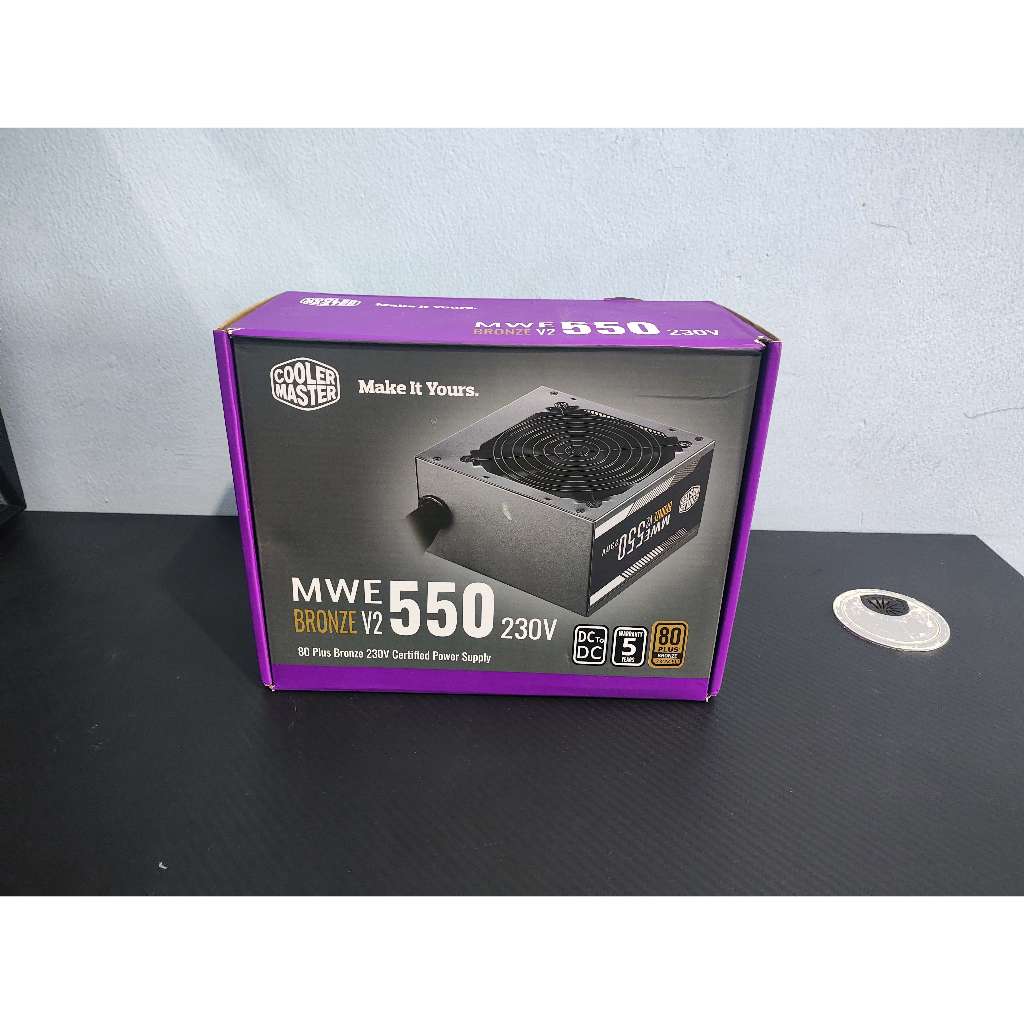 PSU Cooler Master MWE 550W V2 80 Plus Bronze - Power Supply [Second]