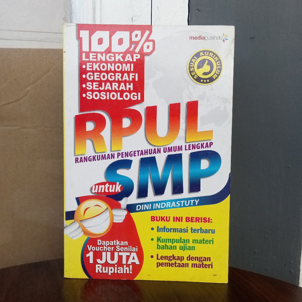 BUKU RANGKUMAN PENGETAHUAN UMUM LENGKAP (RPUL) UNTUK SMP