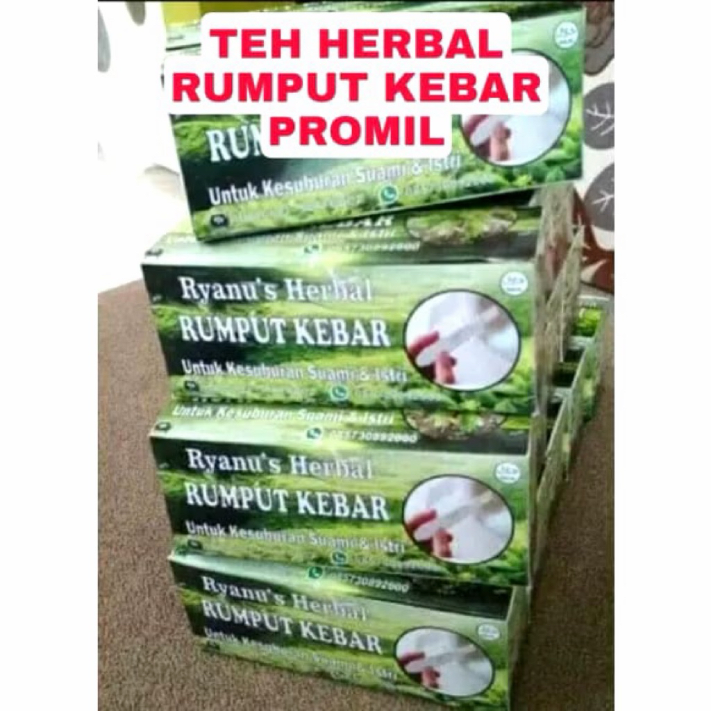 TEH PROMIL RUMPUT KEBAR | PROGRAM HAMIL SUAMI ISTRI