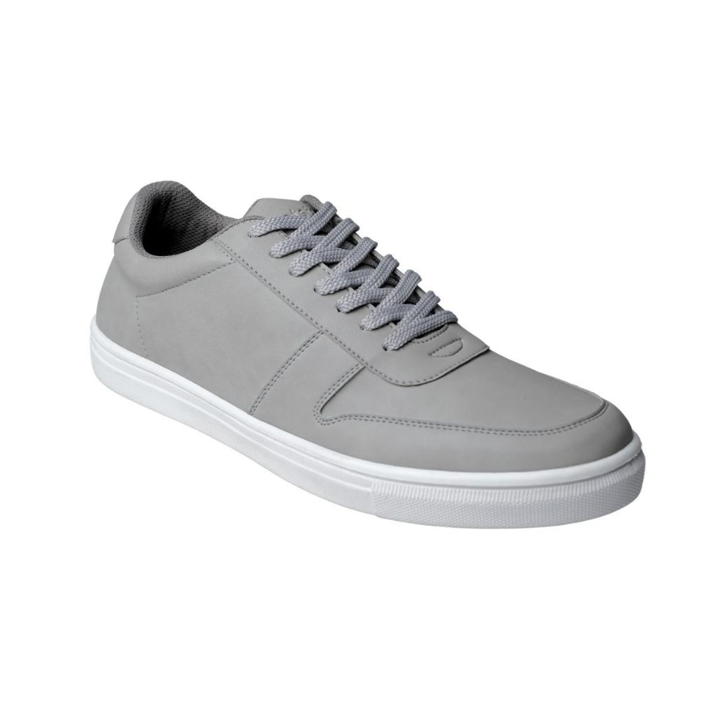 sepatu sneaker pria dan wanita grey nevada