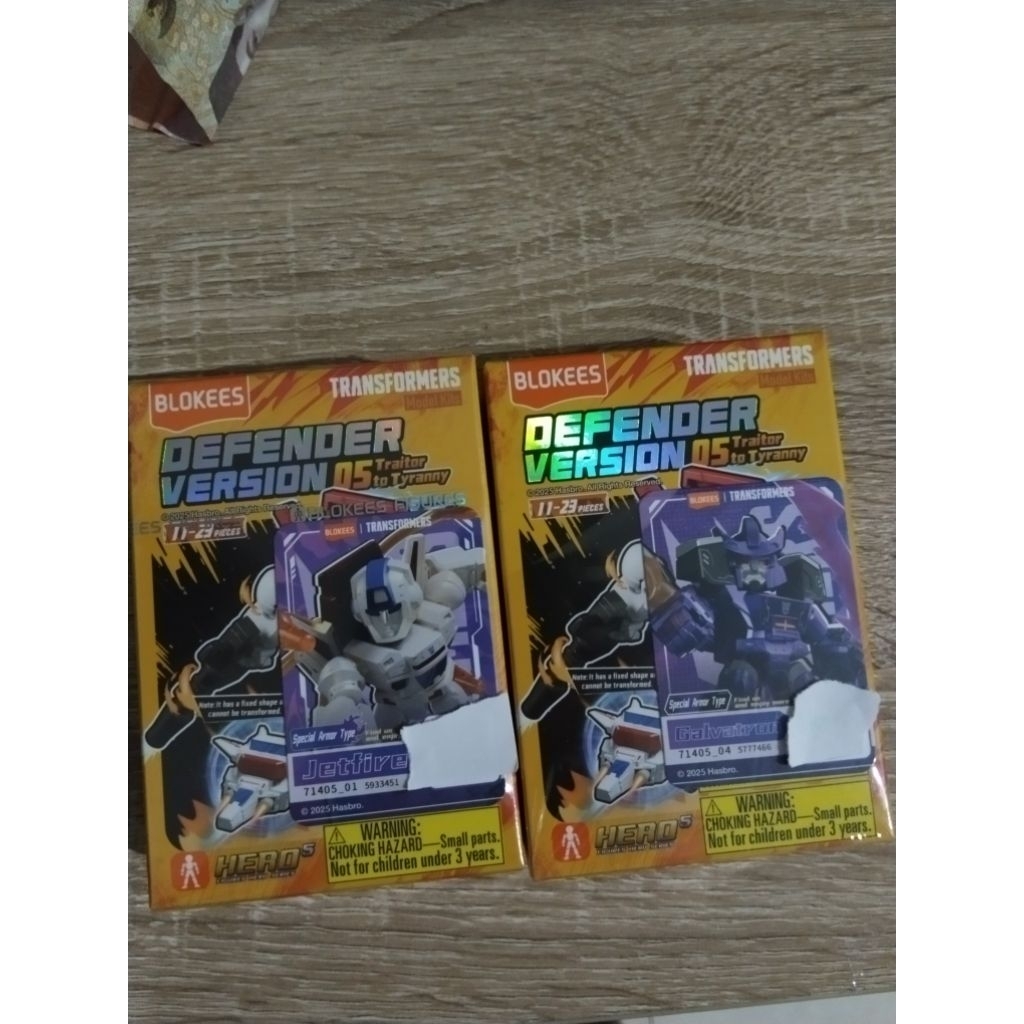 Super secret galvatron & jetfire