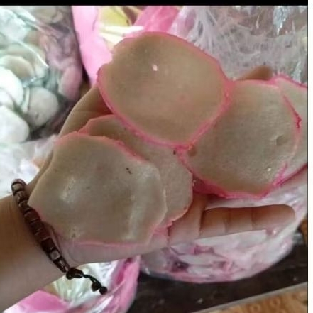 Kerupuk Mentah 1 kg | Kerupuk Upil Mentah Gurih Renyah Goreng Pasir / Minyak
