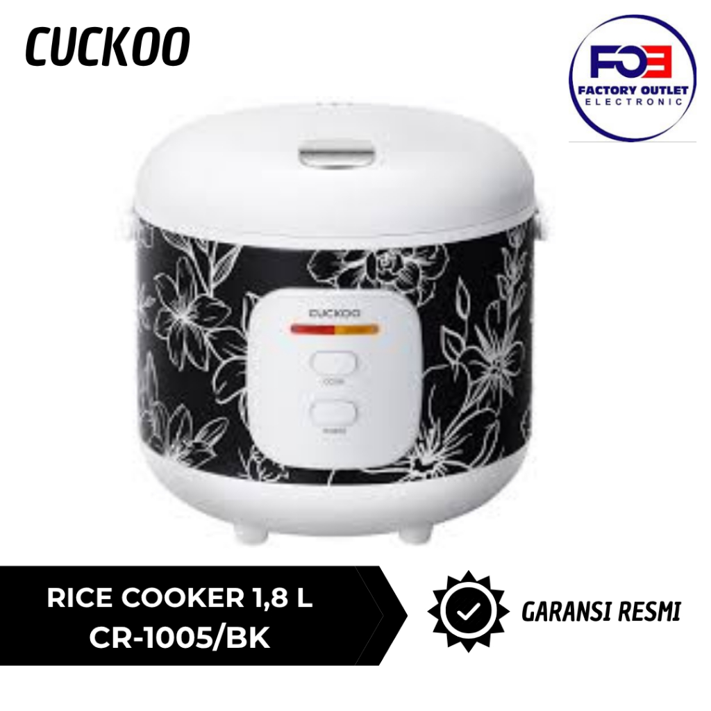CUCKOO RICE COOKER 1,8 LITER - CR-1005/BK