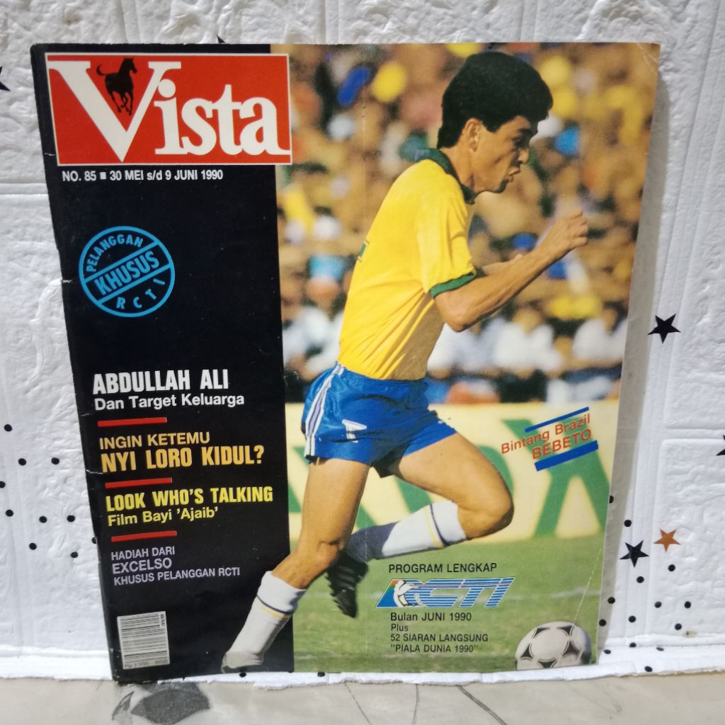 MAJALAH VISTA NO 85 MEI JUNI 1990